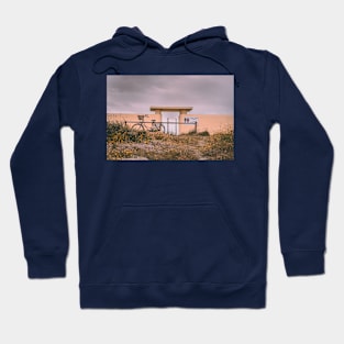 Ladies bike at the gents bathing shelter Hoodie